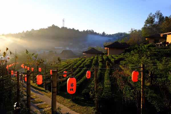 A neighborhood in Mae Hong Son – Northern Thailand